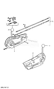 DT9.9 From 00993-406191-412879 ()  1984 drawing OPTIONAL : REMOTE CONTROL (2)