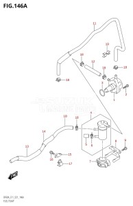 06002F-340001 (2023) 60hp E01 E11 E40-Gen. Export 1-and 2 (DF60AQH  DF60AT  DF60ATH) DF60A drawing FUEL PUMP