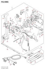 DF250Z From 25003Z-510001 (E40)  2015 drawing OPT:REMOTE CONTROL