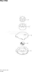 00602F-210001 (2012) 6hp P01-Gen. Export 1 (DF6) DF6 drawing OIL PUMP