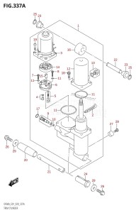 DF60A From 06002F-040001 (E01 E40)  2020 drawing TRIM CYLINDER (DF40A,DF40ATH,DF50A,DF50ATH)