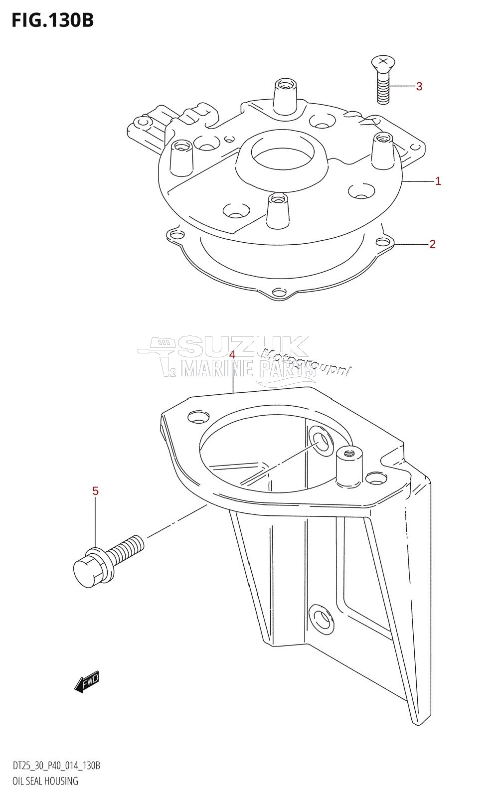 OIL SEAL HOUSING (DT30:P40)