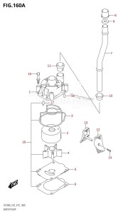 DF175A From 17503F-910001 (E03)  2019 drawing WATER PUMP (DF200AT,DF200AST,DF175AT,DF150AT)