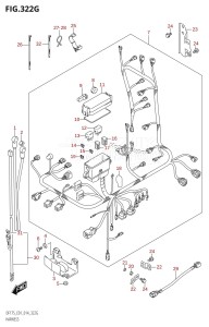 DF175TG From 17502F-410001 (E01 E40)  2014 drawing HARNESS (DF150ZG:E01)