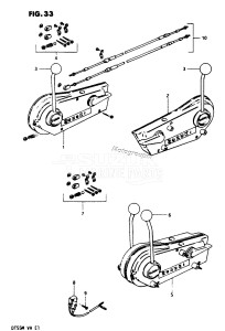 DT55 From 05502-702147 ()  1987 drawing OPT : REMOTE CONTROL