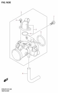 DF9.9B From 00995F-510001 (P01)  2015 drawing THROTTLE BODY (DF15AR:P01)