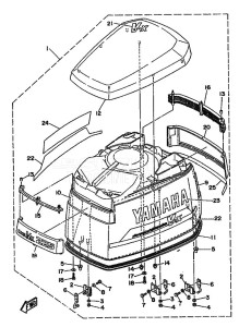 L225C drawing TOP-COWLING