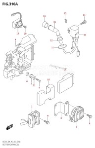 DF25A From 02504F-040001 (P03)  2020 drawing RECTIFIER /​ IGNITION COIL (DF25A)