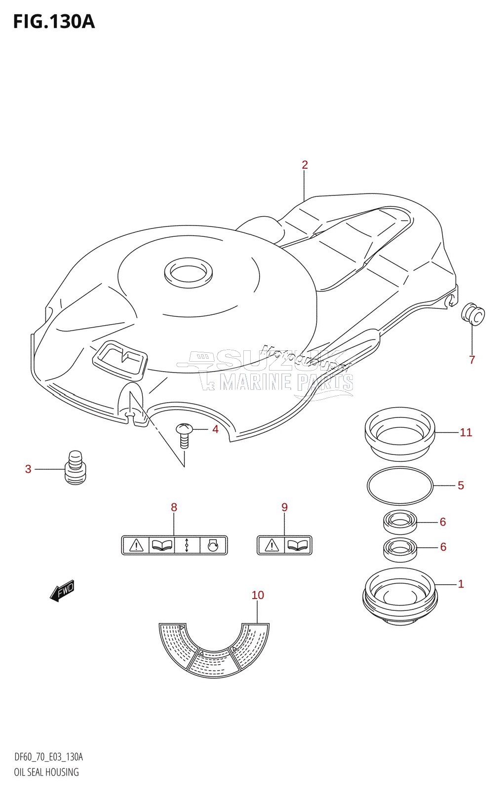 OIL SEAL HOUSING