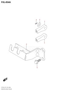 00994F-610001 (2016) 9.9hp P01-Gen. Export 1 (DF9.9A  DF9.9AR) DF9.9A drawing REMOCON CABLE HOLDER (DF8AR:P01)