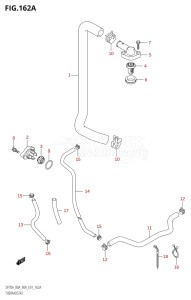 08002F-110001 (2011) 80hp E01 E40-Gen. Export 1 - Costa Rica (DF80AT  DF80AWT) DF80A drawing THERMOSTAT