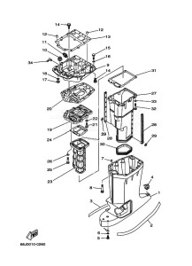 Z200PETOL drawing UPPER-CASING