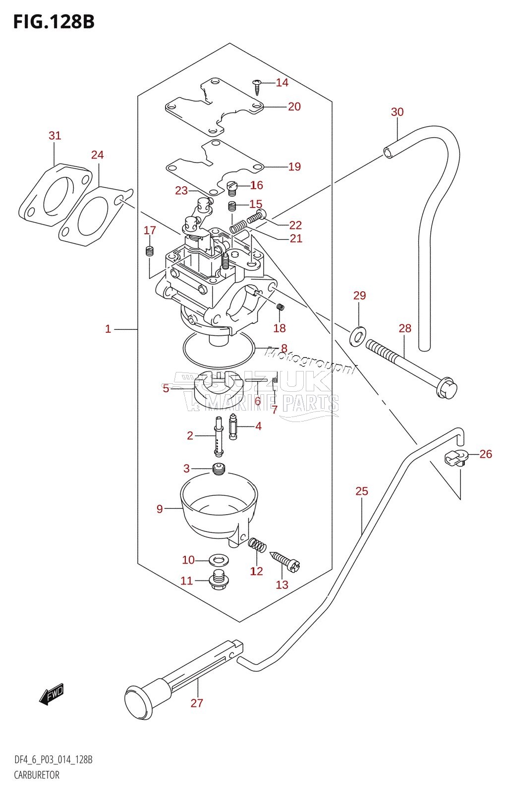 CARBURETOR (DF6:P03)