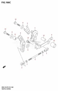 DF8A From 00801F-210001 (P03)  2012 drawing THROTTLE CONTROL (DF9.9A:P01)