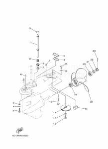 F50HEDL drawing LOWER-CASING-x-DRIVE-2