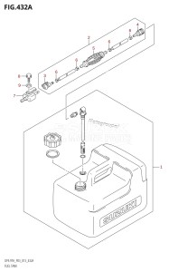 DF9.9 From 00993F-310001 (P03)  2013 drawing FUEL TANK