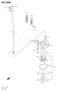 DF20 From 02001F-780001 (E01)  2007 drawing WATER PUMP