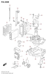 DF350A From 35001F-710001 (E03)  2017 drawing PTT SWITCH /​ ENGINE CONTROL UNIT