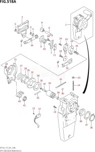 17501Z-780001 (2007) 175hp E01-Gen. Export 1 (DF175ZK7) DF175Z drawing OPT:CONCEALED REMOCON (2)