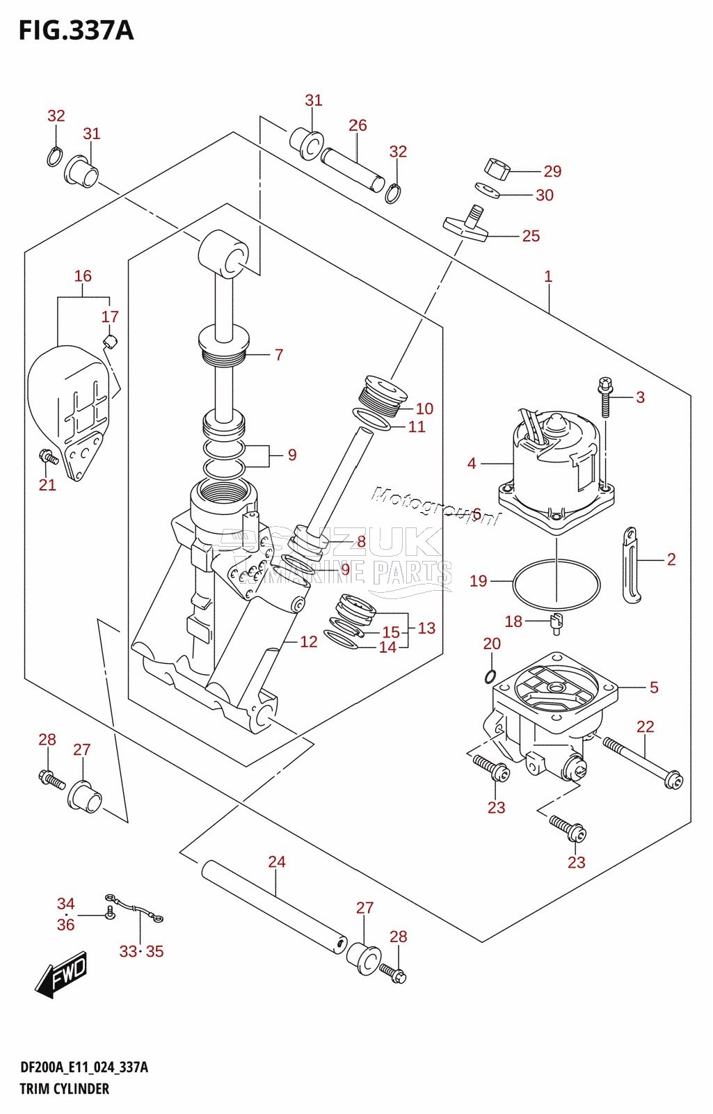 TRIM CYLINDER