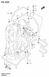 DF150AS From 15003F-440001 (E03 E11 E40)  2024 drawing THERMOSTAT