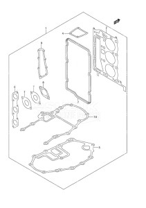 DF 25 drawing Gasket Set