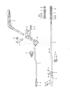 Outboard DT 40 drawing Clutch