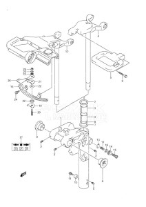 DF 9.9 drawing Swivel Bracket