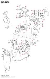 06002F-810001 (2018) 60hp E03-USA (DF60A) DF60A drawing OPT:REMOTE CONTROL ASSY SINGLE (2)