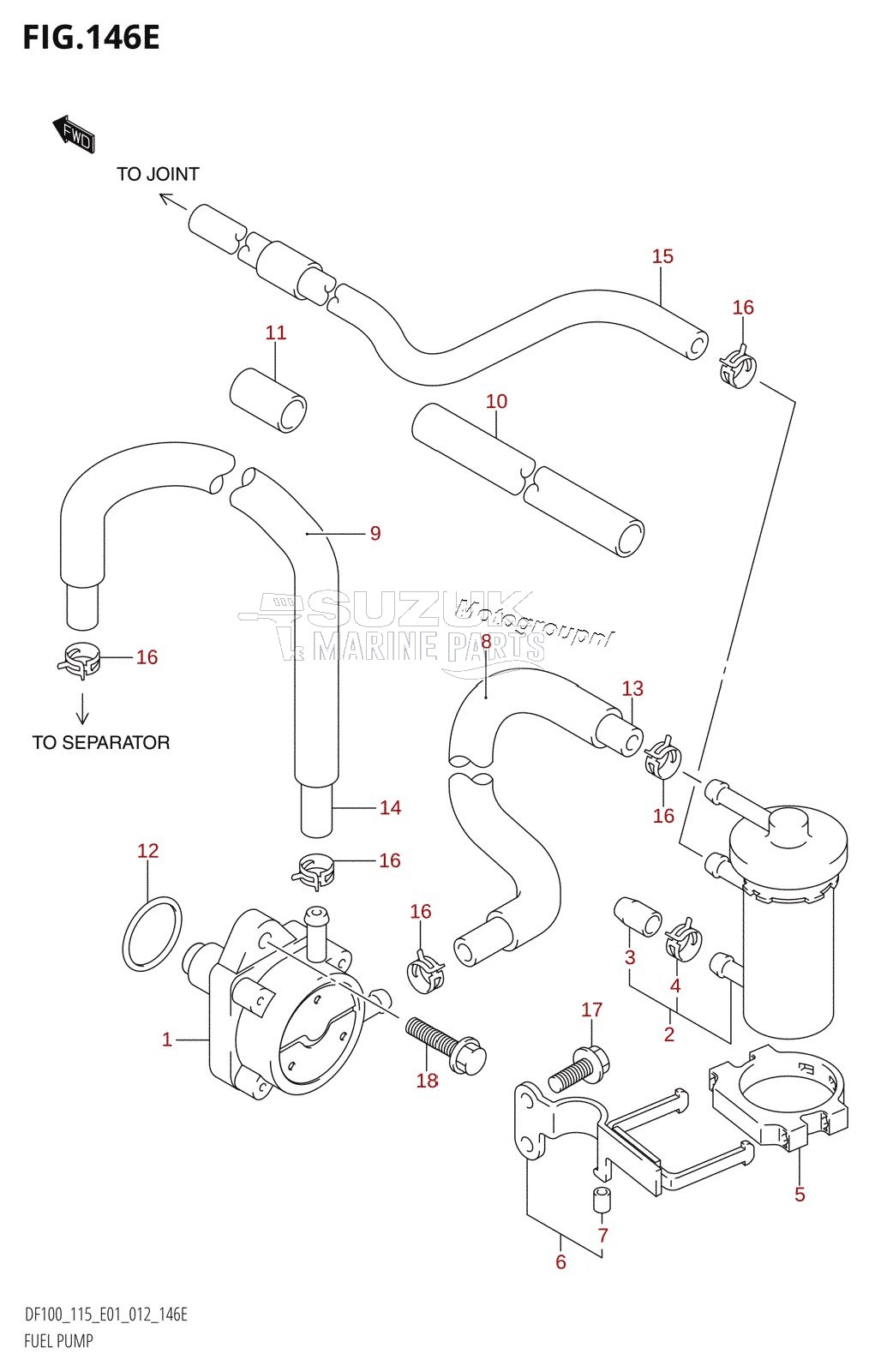 FUEL PUMP (DF115Z:E01)