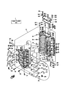 PROV200 drawing CYLINDER-AND-CRANKCASE-1