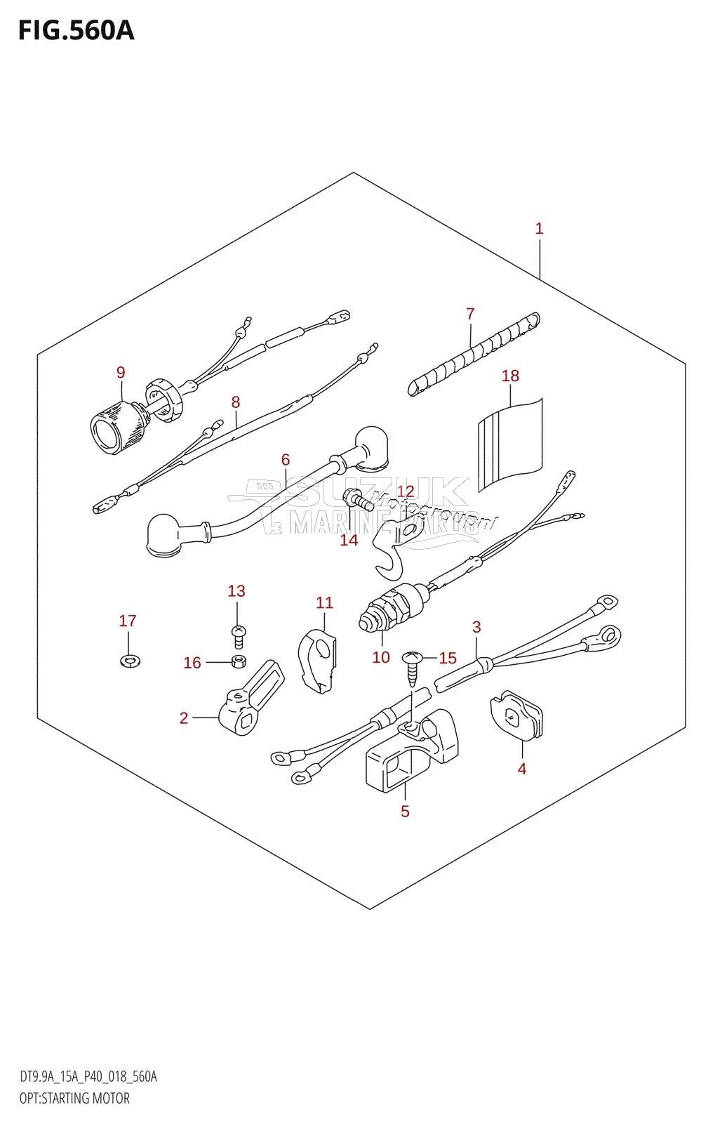 OPT:STARTING MOTOR (P36,P81,DT9.9AK:P40)