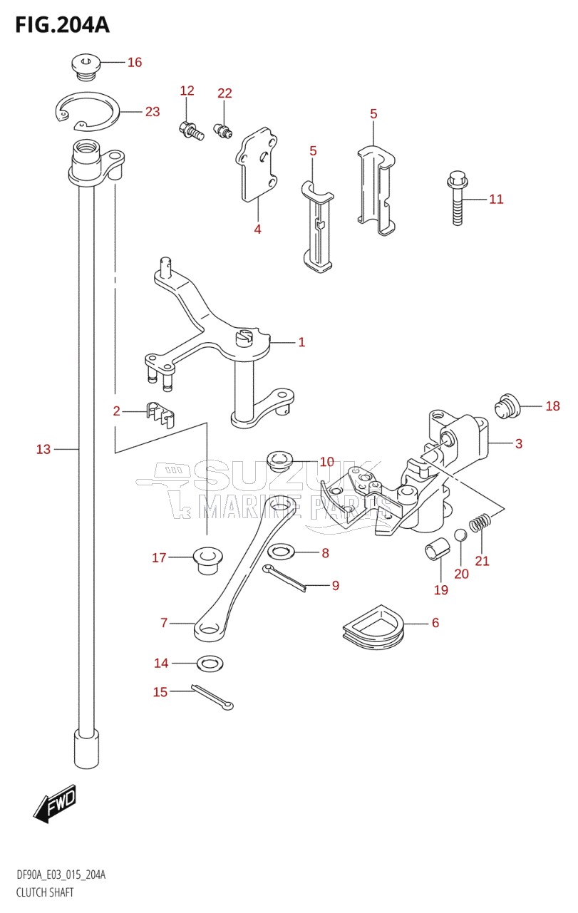 CLUTCH SHAFT