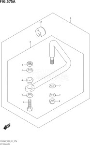 15004F-040001 (2020) 150hp E03-USA (DF150AST) DF150AST drawing OPT:DRAG LINK