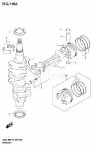 DF30A From 03003F-910001 (P03)  2019 drawing CRANKSHAFT