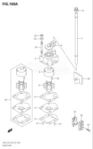 00801F-410001 (2014) 8hp P03-U.S.A (DF8A) DF8A drawing WATER PUMP