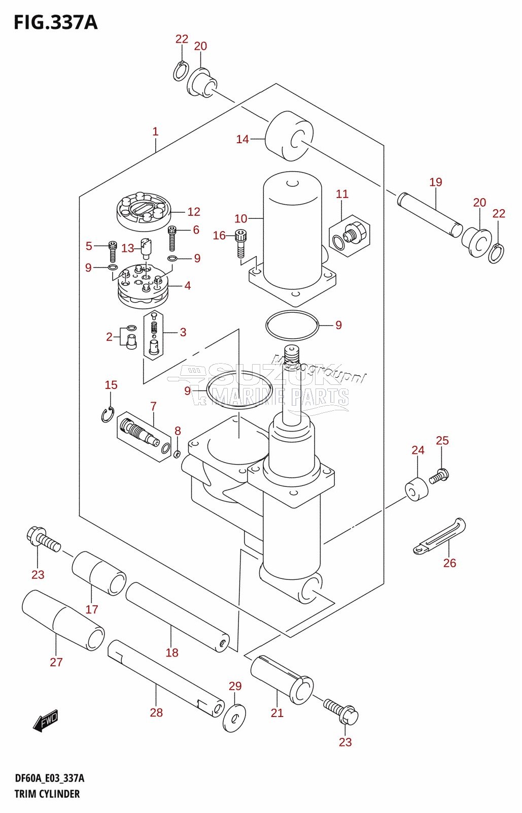 TRIM CYLINDER