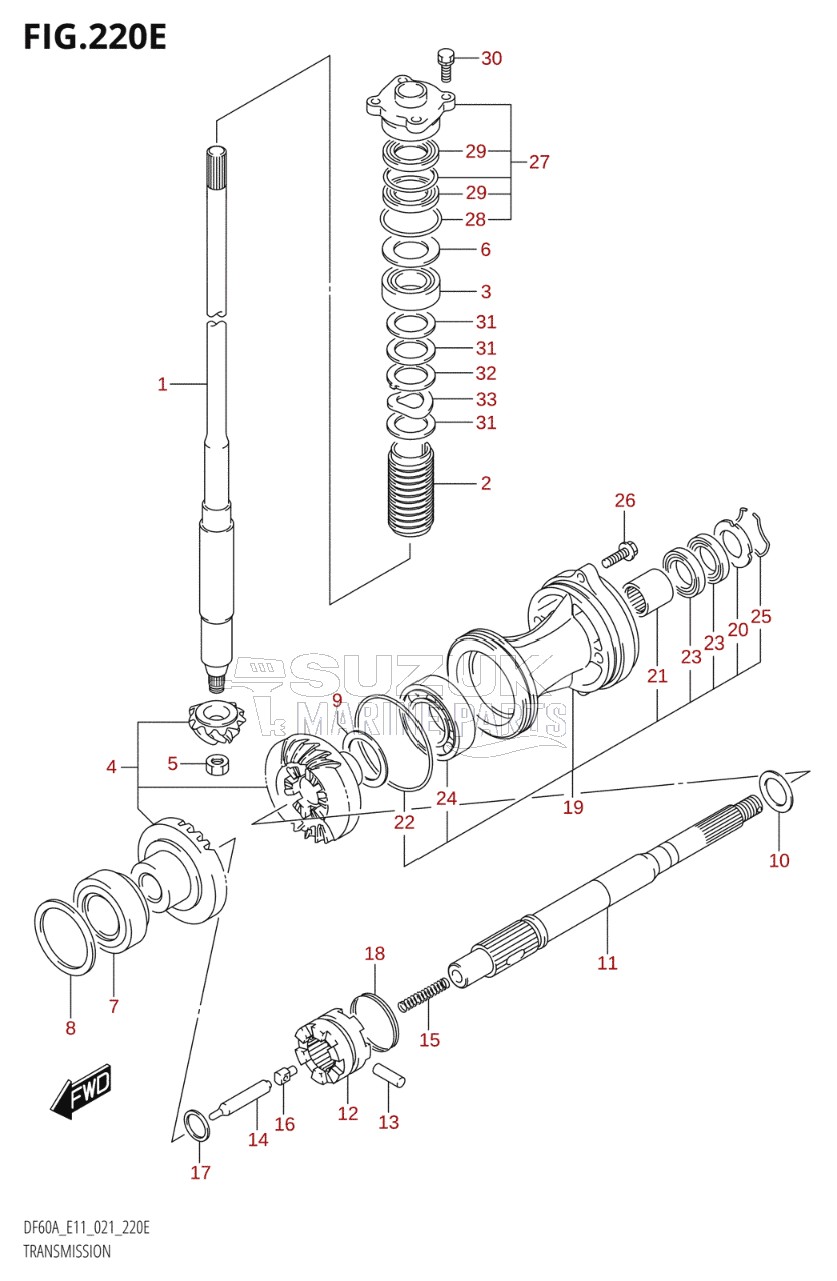 TRANSMISSION (SEE NOTE)