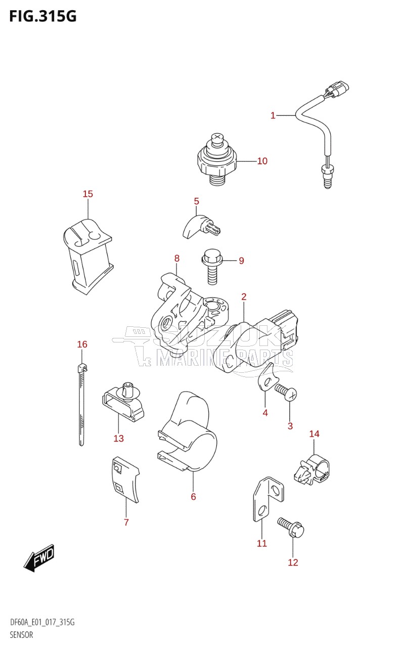 SENSOR (DF60A:E01)