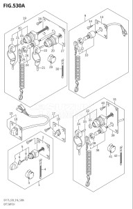 15002F-610001 (2016) 150hp E03-USA (DF150ST  DF150T  DF150TG) DF150 drawing OPT:SWITCH (DF150T:E03)