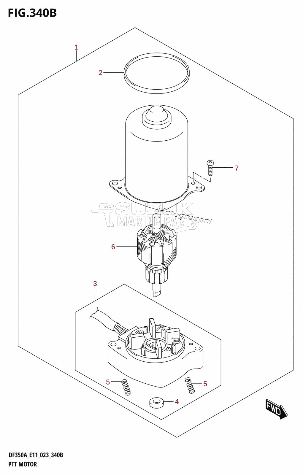 PTT MOTOR (DF350AMD,DF300BMD)