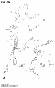 DF40A From 04003F-110001 (E01)  2011 drawing PTT SWITCH /​ ENGINE CONTROL UNIT