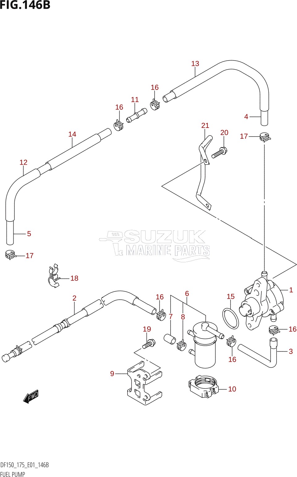 FUEL PUMP (E01:(K10,011),E40)