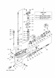 F40JMHD drawing PROPELLER-HOUSING-AND-TRANSMISSION-1