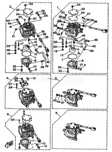 250AETO drawing CARBURETOR