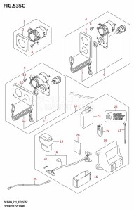 DF325A From 32501F-340001 (E01 E40)  2023 drawing OPT:KEY LESS START (022,023)