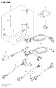 DF140Z From 14001Z-980001 (E03)  2009 drawing OPT:HARNESS (K2,K3,K4,K5,K6,K7)