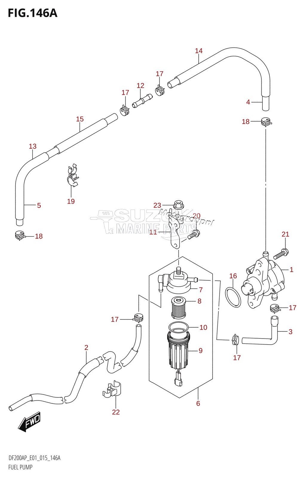 FUEL PUMP (DF200AP:E01)