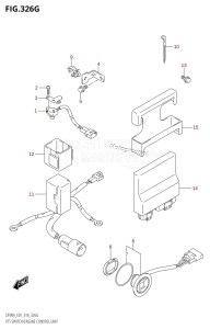 DF70A From 07003F-610001 (E01 E40)  2016 drawing PTT SWITCH /​ ENGINE CONTROL UNIT (DF90A:E01)