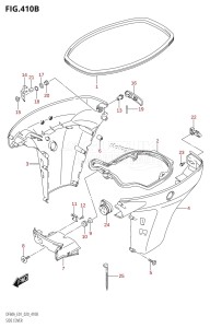 DF60A From 06002F-040001 (E01 E40)  2020 drawing SIDE COVER (DF40AQH:E01,DF40ATH:E01,DF50ATH:E01)